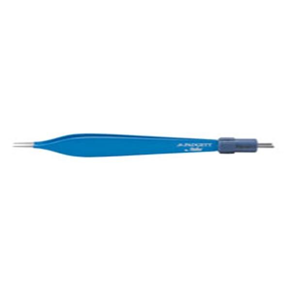 Miltex Forcep Adson Padgett 4-1/4" 1mm Tip Blue Stainless Steel/Insulated/Bipolar Each - Integra Miltex - PM-9412