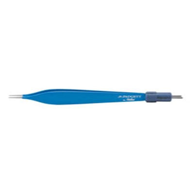 Miltex Forcep Adson Padgett 4-1/4" 1mm Tip Blue Stainless Steel/Insulated/Bipolar Each - Integra Miltex - PM-9412