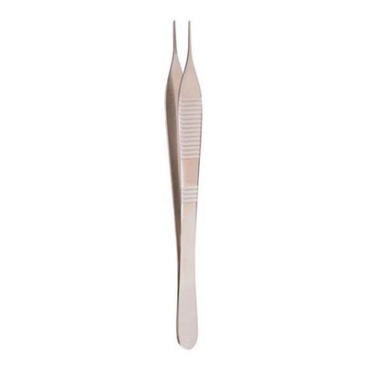 Miltex Forcep Tissue 5-1/2" 1x2 Teeth Stainless Steel Disposable 50/pk - Integra Miltex - ST6-44