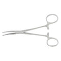 Miltex Forcep Kelly 5-1/2" Curved Stainless Steel Disposable 50/pk - Integra Miltex - ST7-38