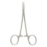 Miltex Forcep Halstead 5" Curved Stainless Steel Disposable 50/pk - Integra Miltex - ST7-4