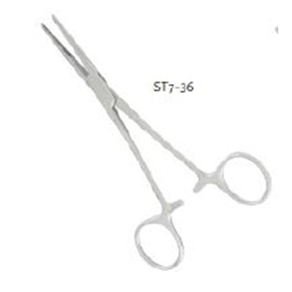 Miltex Forcep Crile 5-1/2" Straight Stainless Steel Disposable 50/pk - Integra Miltex - ST7-42