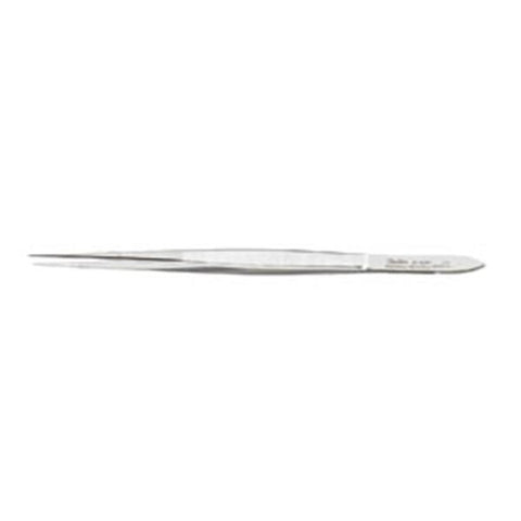 Miltex Forcep Plain Splinter 4-1/2" Serrated Straight Stainless Steel Each - Integra Miltex - 6-304