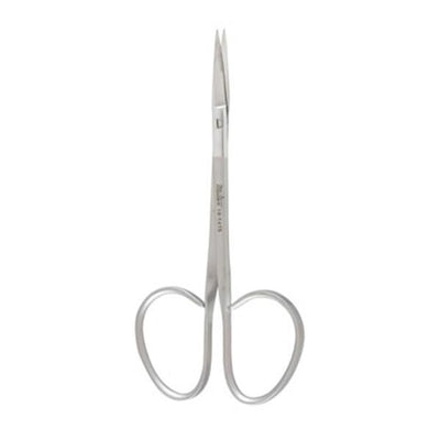 Miltex Scissors Iris 4" Smooth Straight Standard Stainless Steel Each - Integra Miltex - 18-1415
