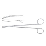 Miltex Scissors Metzenbaum Meister-Hand 7" Blunt/Blunt Curved Stainless Steel Each - Integra Miltex - MH5-182