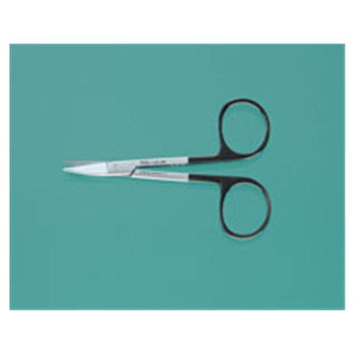 Miltex Scissors Iris SuperCut 4-1/2" Sharp/Sharp SuperCut Curved Stainless Steel Each - Integra Miltex - 5-SC-306