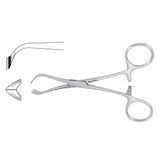 Miltex Clamp Towel Lorna Meister-Hand 5-1/4" Stainless Steel Each - Integra Miltex - MH7-515