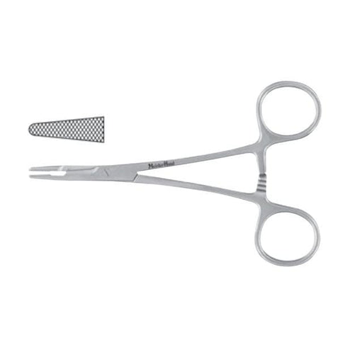 Miltex Holder Needle Olsen-Hegar Meister-Hand 5-1/2" Serrated Jaw Stainless Steel Each - Integra Miltex - MH8-15