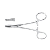 Miltex Holder Needle Collier Meister-Hand 5" Fine serration Stainless Steel Each - Integra Miltex - MH8-2