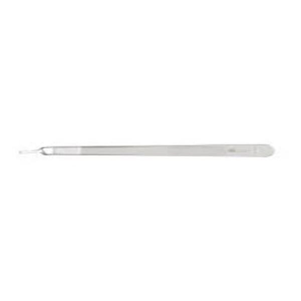 Miltex Handle Knife #3LA Size 10-15 Angled Tip Stainless Steel Each - Integra Miltex - 4-12