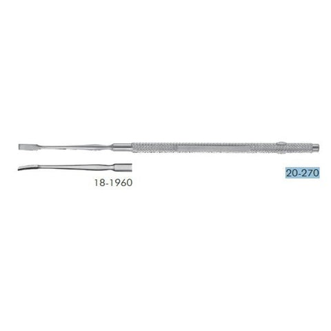 Miltex Chisel Freer 6-1/2" Straight Stainless Steel Each - Integra Miltex - 20-270