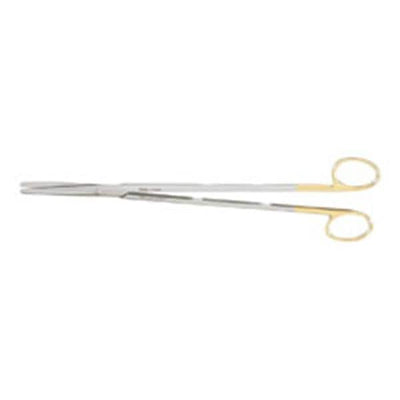 Miltex Scissors Metzenbaum 9" Blunt Straight Standard Tungsten Carbide Each - Integra Miltex - 5-186TC