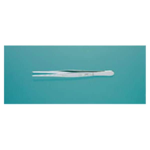 Miltex Forcep Tissue 5-1/2" Straight 1x2 Teeth Stainless Steel Each - Integra Miltex - 6-44