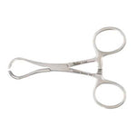 Miltex Clamp Towel Lorna 3-1/2" Stainless Steel Each - Integra Miltex - 7-514