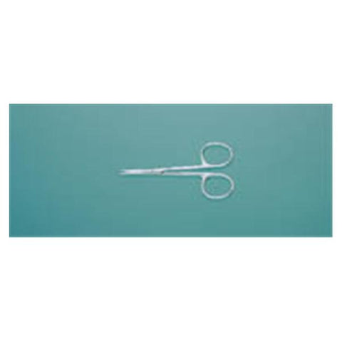 Miltex Scissors Iris 3-1/2" Smooth Straight 20mm Stainless Steel Each - Integra Miltex - 18-1396