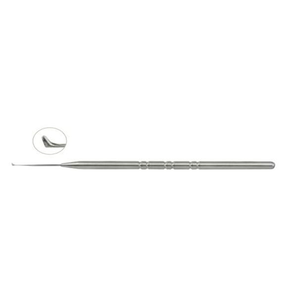 Miltex Spud Foreign Body 4-1/2" Angled/Lightly Rounded Tip Stainless Steel Each - Integra Miltex - 18-301