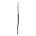 Miltex Forcep Micro Rhoton 7" 0.7mm Tying Platform Straight Stainless Steel Each - Integra Miltex - 17-1100