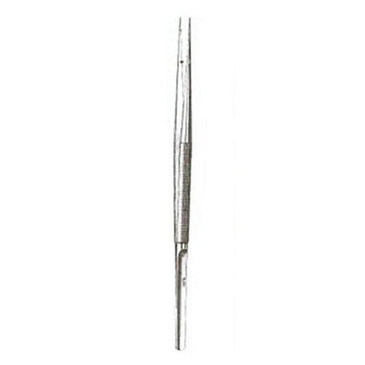 Miltex Forcep Micro Rhoton 7" 0.7mm Tying Platform Straight Stainless Steel Each - Integra Miltex - 17-1100