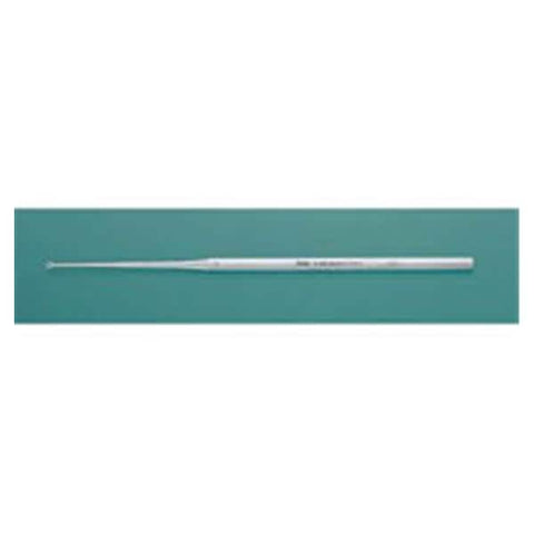 Miltex Curette Eachr Buck 6-1/2" #1 Sharp Tip Straight Stainless Steel Each - Integra Miltex - 19-264