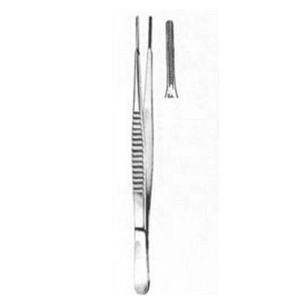 Miltex Forcep Tissue Debakey 12" 2.5mm Wide Atraumatic Tip Stainless Steel Each - Integra Miltex - 24-556