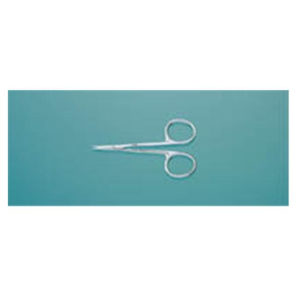 Miltex Scissors Suture Gradle 3-3/4" Sharp Slight Curve Stainless Steel Each - Integra Miltex - 18-1652