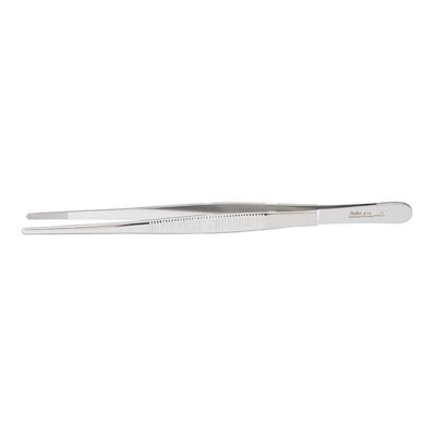 Miltex Forcep Dressing 8" Serrated Tips Stainless Steel Each - Integra Miltex - 6-14
