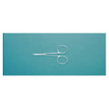 Miltex Scissors Iris 3-1/2" Smooth Curved 20mm Stainless Steel Each - Integra Miltex - 18-1398
