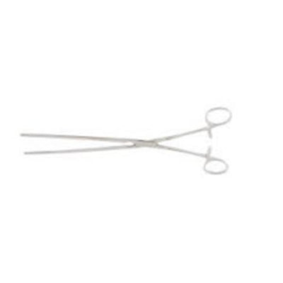 Miltex Forcep Hemostatic Kocher 10-1/2" Longitudinal Serrated Stainless Steel Each - Integra Miltex - 16-120