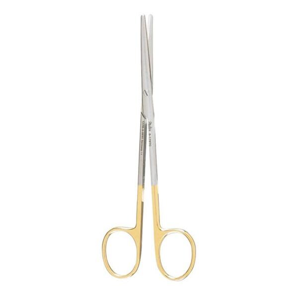 Miltex Scissors Metzenbaum 5-1/2" Blunt/Blunt Straight Standard Tungsten Carbide Each - Integra Miltex - 5-179TC