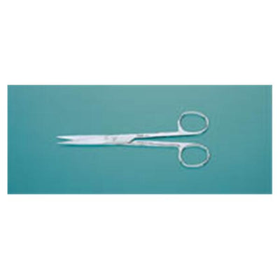 Miltex Scissors Operating 6-1/2" Sharp/Sharp Straight Standard Stainless Steel Each - Integra Miltex - 5-8