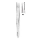 Miltex Forcep Tissue Bonney 7" Serrated 2x3 Teeth Stainless Steel Each - Integra Miltex - 6-150