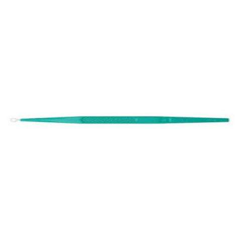 Miltex Curette Dermal Fox 4mm 4mm Tip Green Stainless Steel/Plastic Disposable Each, 50 Each/BX - Integra Miltex - 33-54