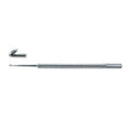 Miltex Hook Phlebectomy Crochet Phlebectomy 6" #0 2.75mm Blunt Round Tip 1Prng SS Each - Integra Miltex - 10404