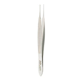 Miltex Forcep Fixation Tissue Lester 3-3/4" 0.6mm Wide 1x2 Teeth Stainless Steel Eachch - Integra Miltex - 18-912
