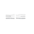 Miltex File Bone Polokoff 7-1/4" Narrow Pattern Stainless Steel Each - Integra Miltex - 40-2800