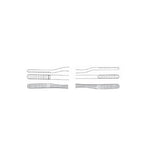 Miltex File Bone Polokoff 7-1/4" Narrow Pattern Stainless Steel Each - Integra Miltex - 40-2800
