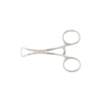 Miltex Clamp Towel Backhaus 3-1/2" Stainless Steel Each - Integra Miltex - 7-504