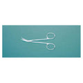 Miltex Scissors Stitch 4-1/2" Sharp/Blunt Angled Standard Stainless Steel Each - Integra Miltex - 9-108