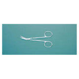 Miltex Scissors Stitch 4-1/2" Sharp/Blunt Angled Standard Stainless Steel Each - Integra Miltex - 9-108