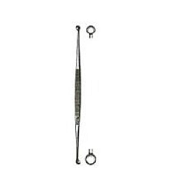 Miltex Curette Bone Martini 5-1/2" 4/5mm Round Cup Tip Stainless Steel Each - Integra Miltex - 21-321