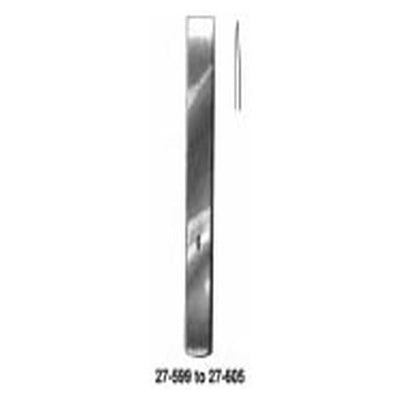 Miltex Osteotome Swiss Pattern 5" 4mm Tip Stainless Steel Reusable Each - Integra Miltex - 27-600