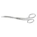 Miltex Scissors Goldman-Fox 5" Serrated Curved Stainless Steel Each - Integra Miltex - 5D-322
