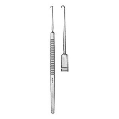 Miltex Hook Skin Skin 5" Fine Stainless Steel Each - Integra Miltex - 21-98