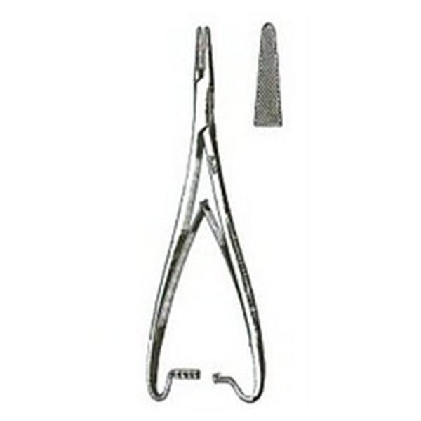 Miltex Holder Needle Mathieu 6-1/4" Stainless Steel Each - Integra Miltex - 8-30