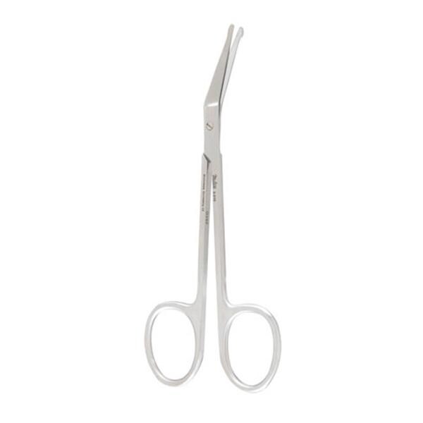 Miltex Scissors Surgical 4-1/2" Probe Points Angled On Side Standard Stainless Steel Each - Integra Miltex - 5-310