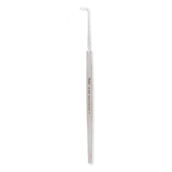 Miltex Hook Strabismus Strabismus Von Graefe 5-1/2" Small 8mm 1Prng Stainless Steel Each - Integra Miltex - 18-450
