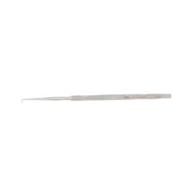Miltex Hook Skin Cottle 5-1/2" Small Deep Curve Serrated Handle 1Prng SS Eachch - Integra Miltex - 21-92