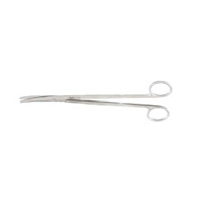 Miltex Scissors Metzenbaum 8" Blunt Curved Standard Stainless Steel Eachch - Integra Miltex - 5-184