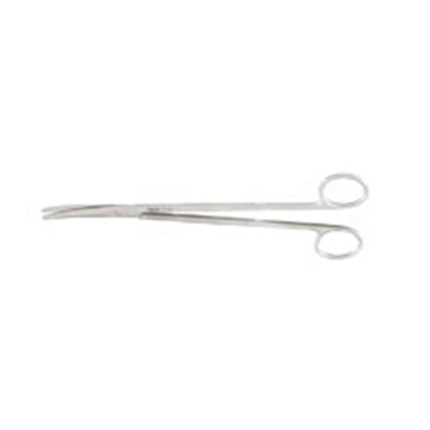 Miltex Scissors Metzenbaum 8" Blunt Curved Standard Stainless Steel Eachch - Integra Miltex - 5-184