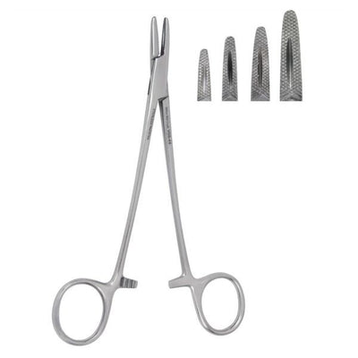 Miltex Holder Needle Mayo-Hegar Vantage 5" Serrated Jaw Stainless Steel Each - Integra Miltex - V98-42